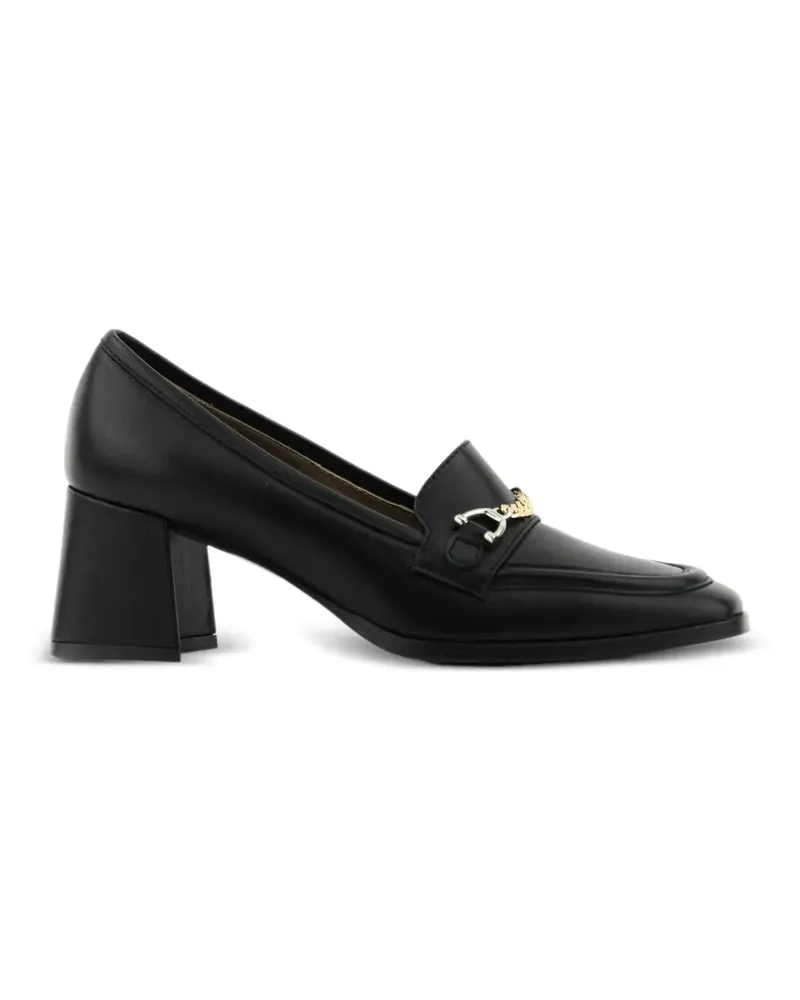 FESTA Milano Pumps mit Zierkette - Schwarz Schwarz