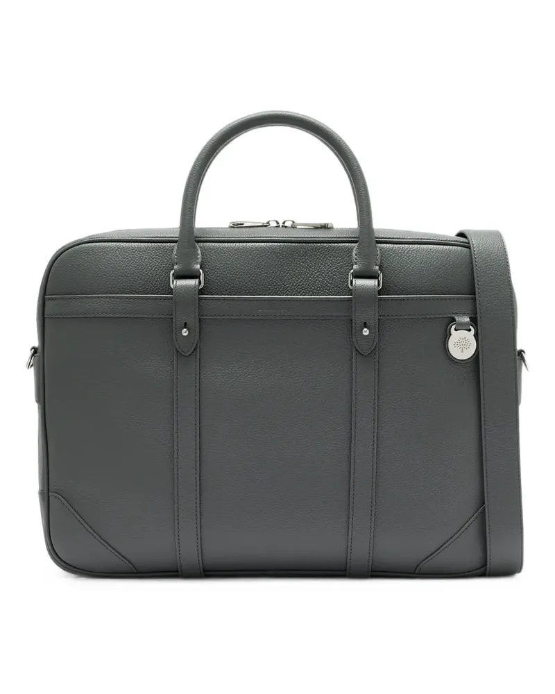 Mulberry Heritage Aktentasche aus Getreide - Grau Grau