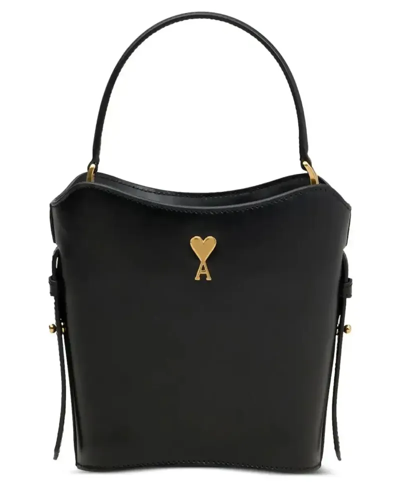 AMI Paris Mini Paris Paris Beuteltasche - Schwarz Schwarz