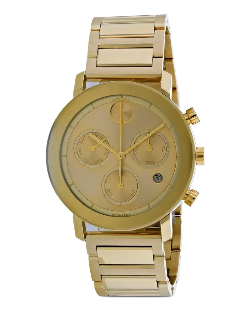 Movado Bold chronograph 42mm watch - Gold Gold
