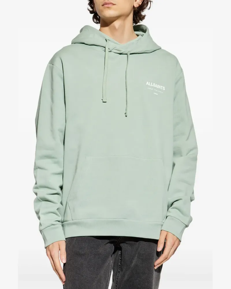 AllSaints Herren Kapuzenpullover „Bones Oth“ – Aus Bio-Baumwolle, Lässig & Bequem