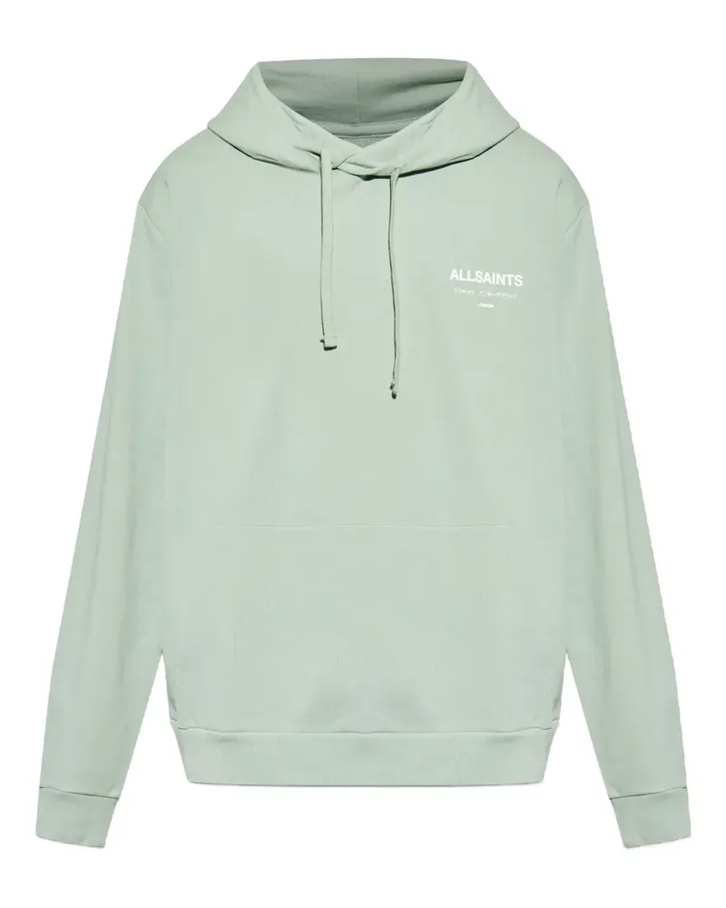 AllSaints Underground Hoodie - Grün Grün