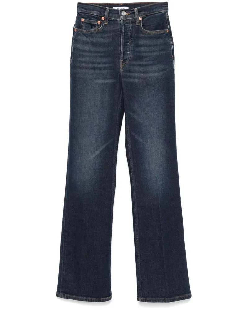 RE/DONE 70s Bootcut-Jeans - Blau Blau