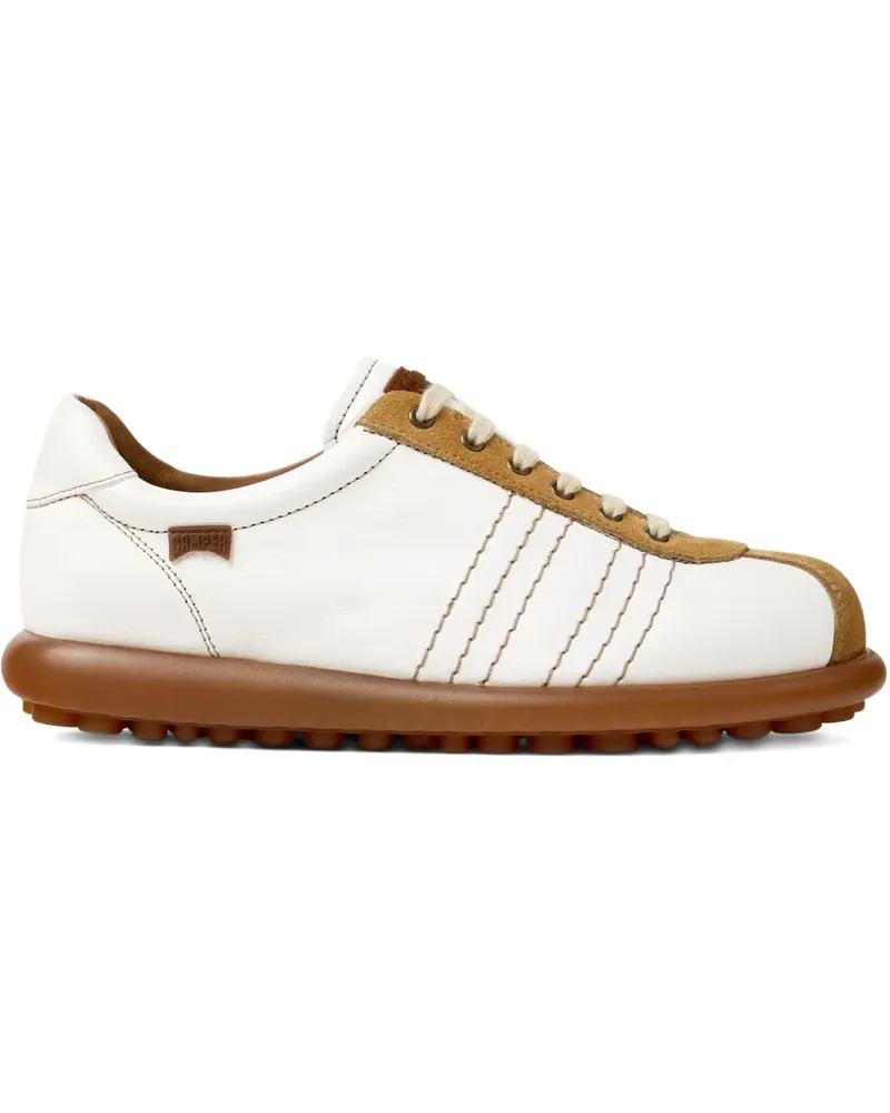 Camper Pelotas Ariel Sneakers mit Wildledereinsätzen - Weiß Weiß