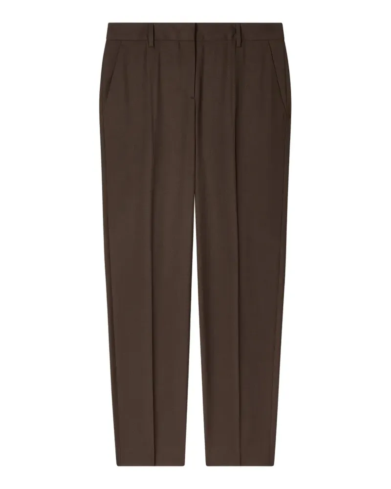 Paul Smith pressed-crease tailored trousers - Braun Braun