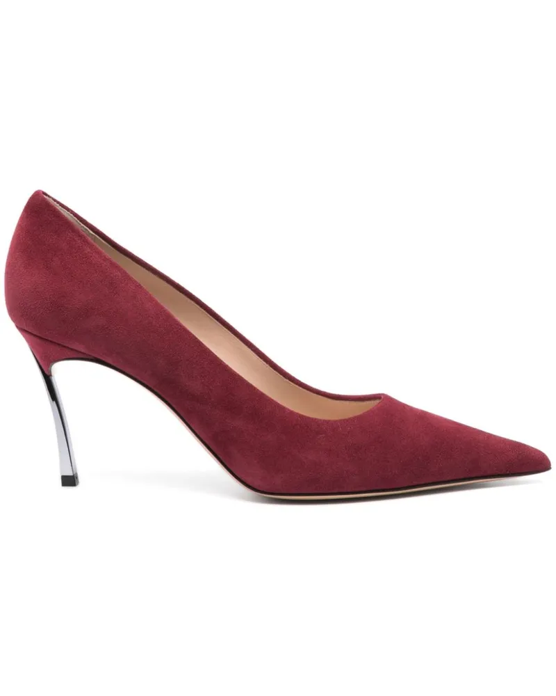 Casadei Pumps aus Wildleder 85mm - Rot Rot