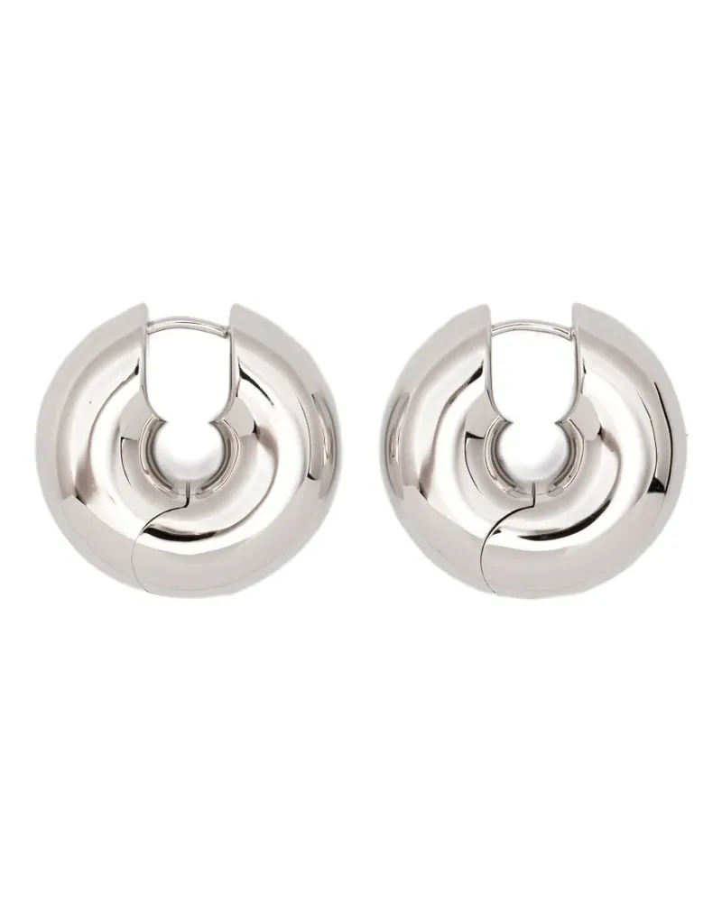 Tom Wood Sphere hoop earrings - Silber Silber