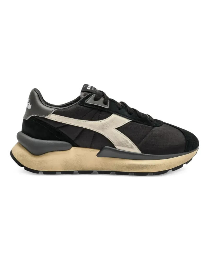 Diadora Heritage Mercury Elite lace-up leather sneakers - Schwarz Schwarz