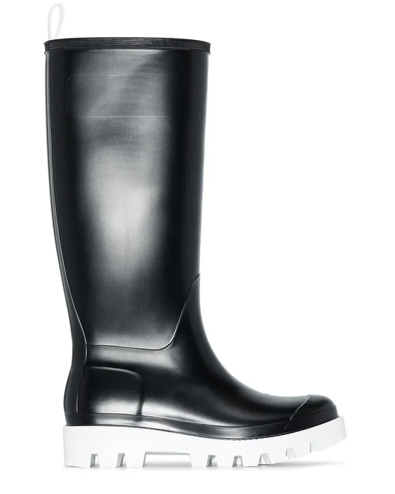 Gia Borghini Giove Bis Regenstiefel 30mm - Schwarz Schwarz