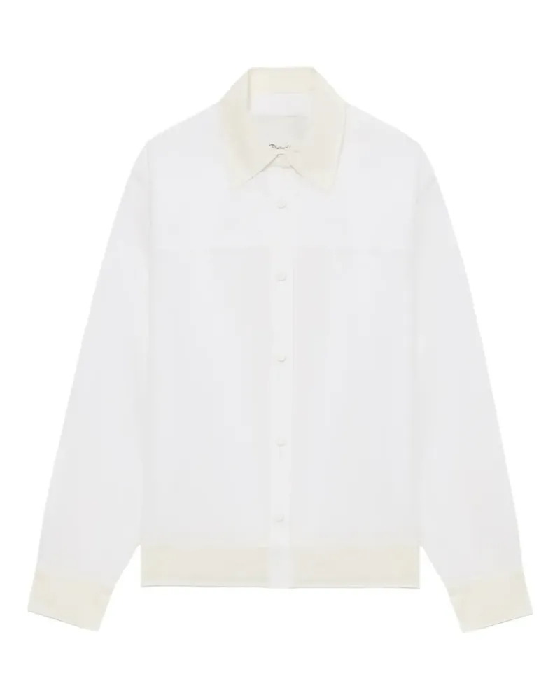 3.1 phillip lim Langärmeliges Hemd - Weiß Weiß