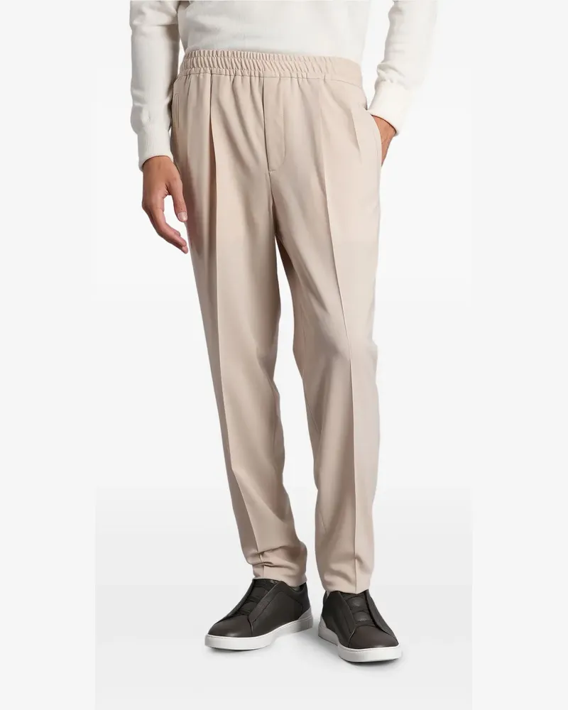 Ermenegildo Zegna Hose mit Falten - Nude Nude