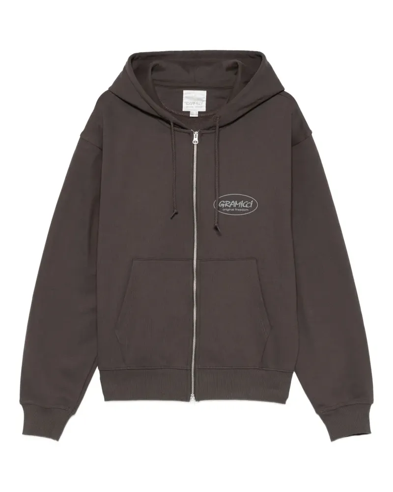 GRAMICCI Kapuzenjacke mit Reißverschluss - Braun Braun