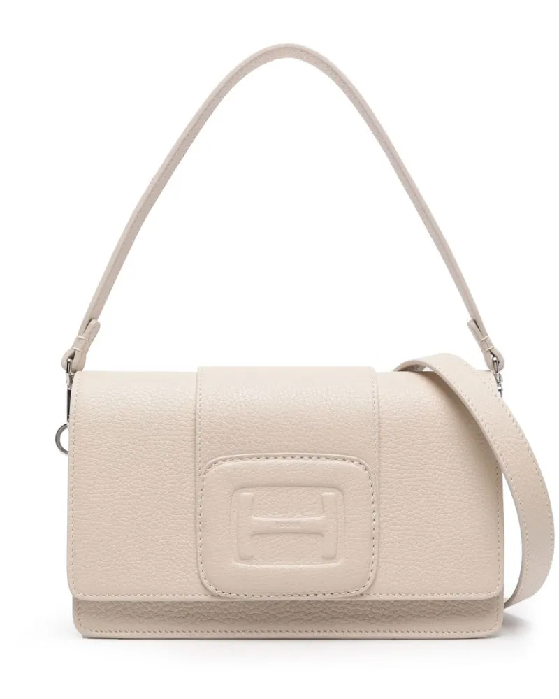 Hogan Schultertasche mit H-Tasche Nude