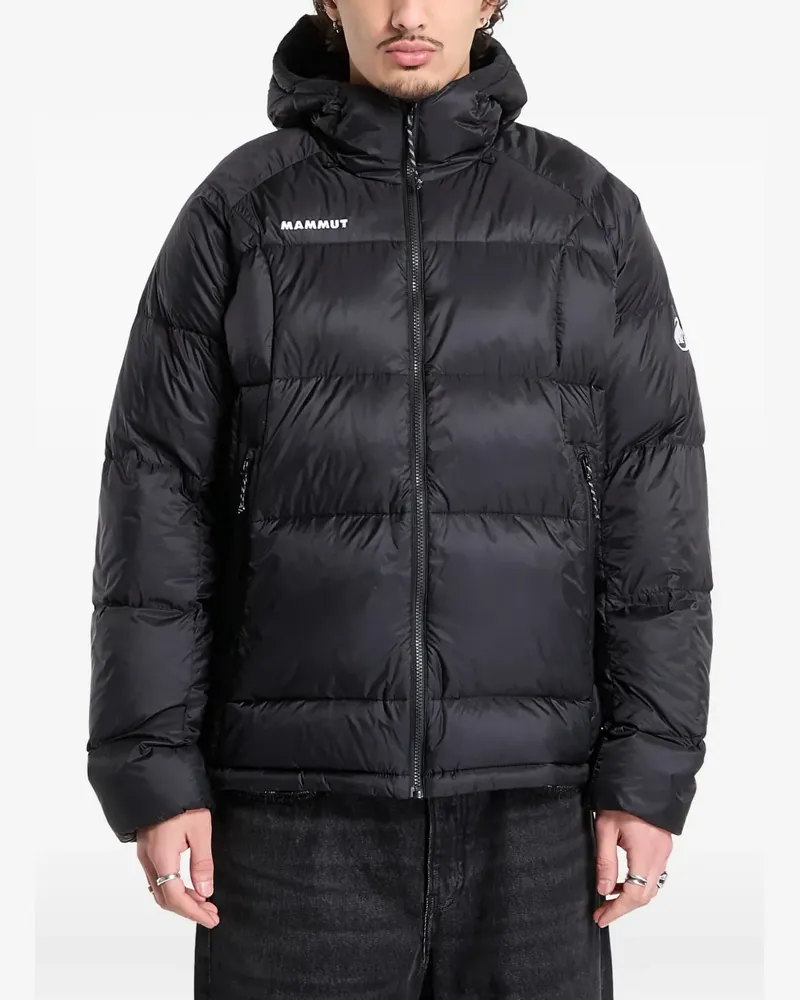 Mammut Glacier Glow IN hooded jacket - Schwarz Schwarz