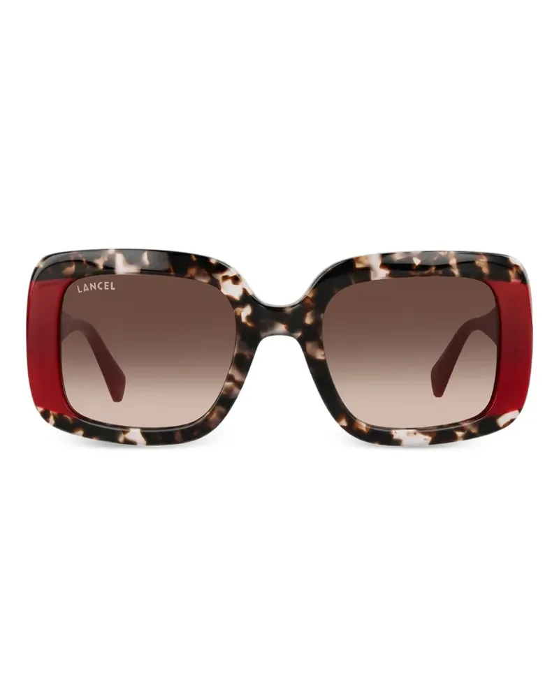 Lancel Swann rectangle sunglasses - Braun Braun