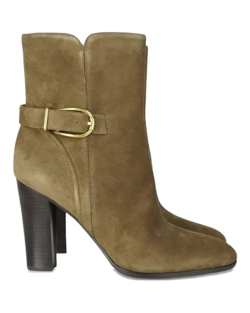 Veronica Beard buckled ankle boots - Nude Nude