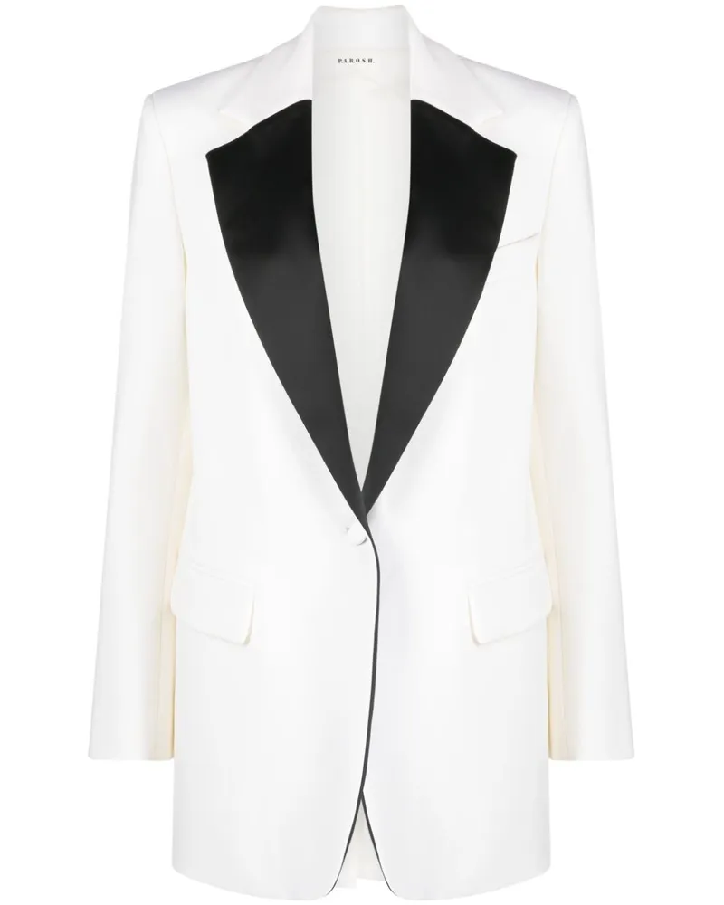 P.A.R.O.S.H. P.A.R.O H. Klassischer Blazer - Nude Nude
