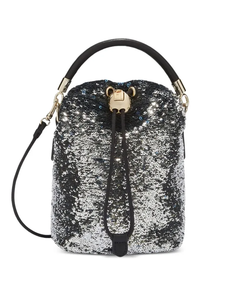 Furla Mini Mionido Umhängetasche - Silber Silber