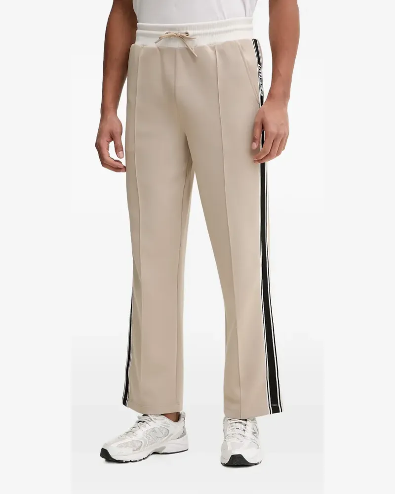 Guess side-stripe track pants - Nude Nude