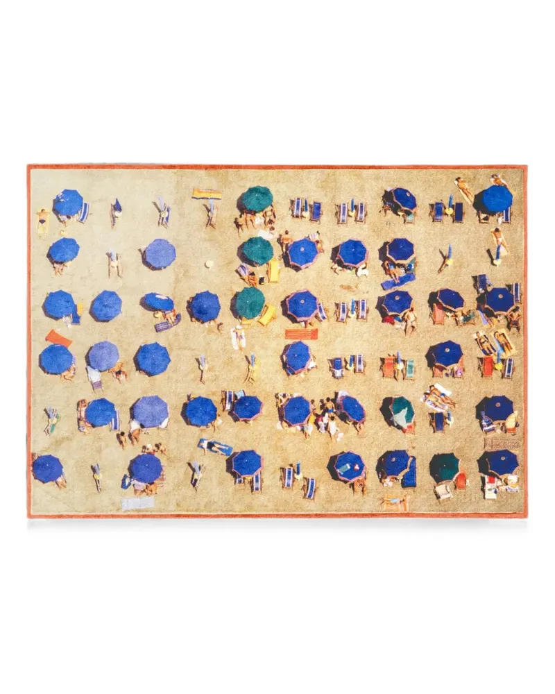Seletti x ©GG Holiday at the seaside rug - Nude Nude