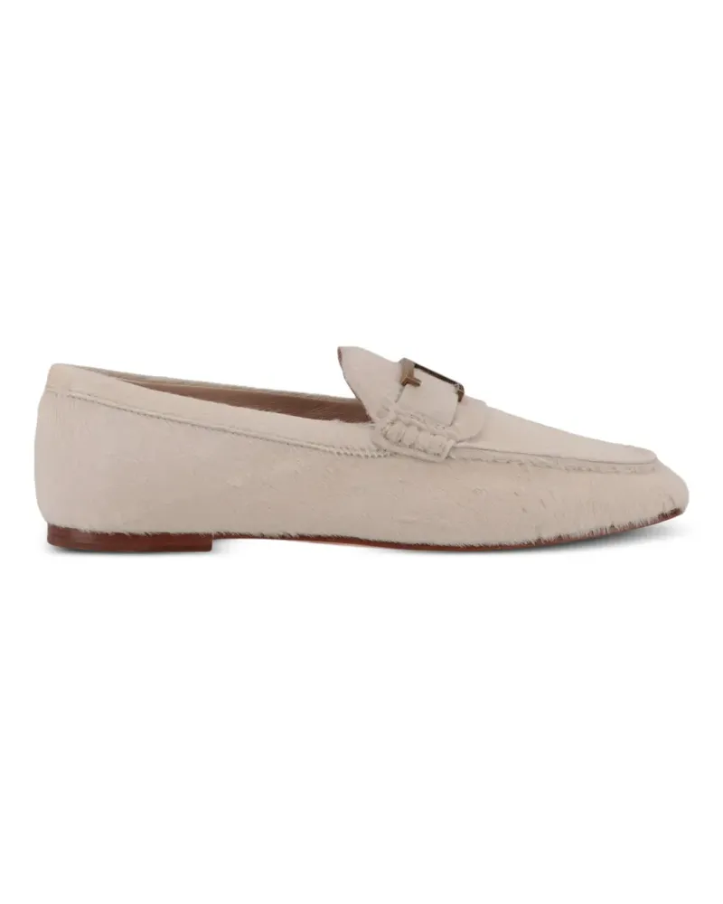 TOD'S Kate Loafer aus Ponyhaar - Nude Nude
