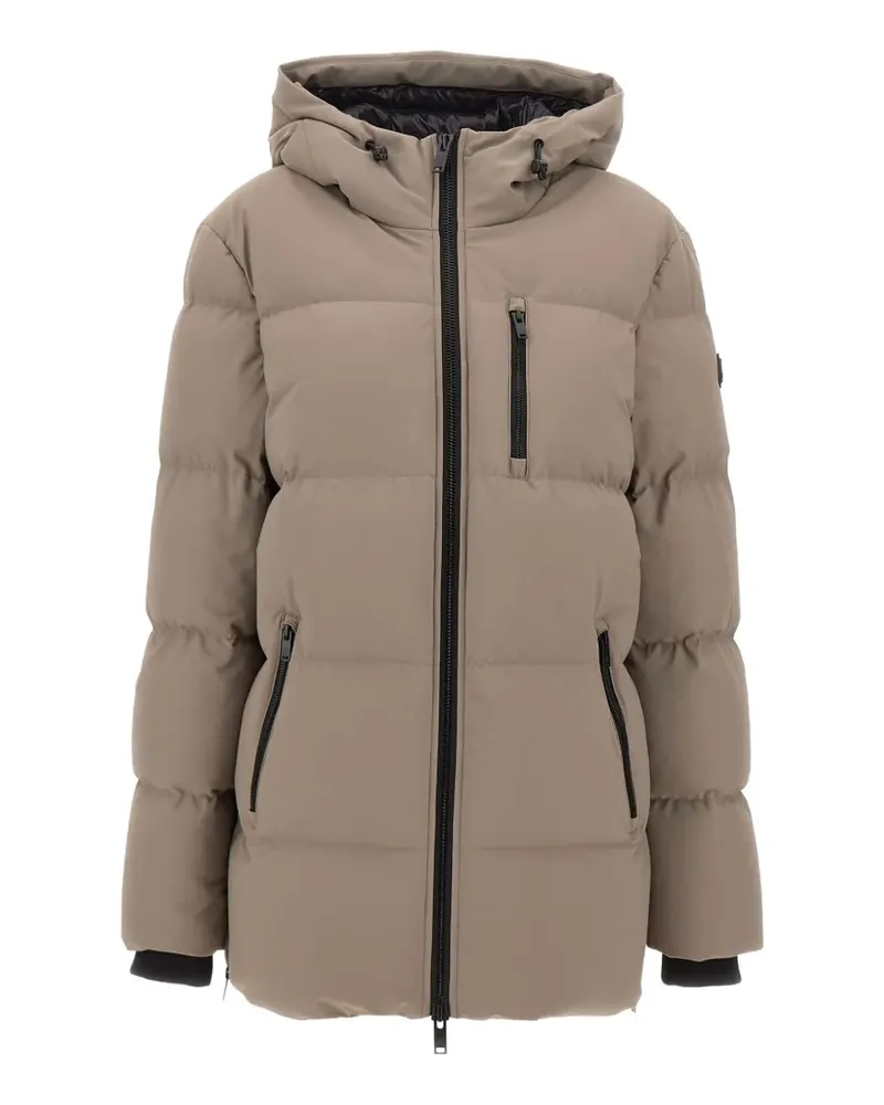 Moose Knuckles Soho padded-down coat - Nude Nude