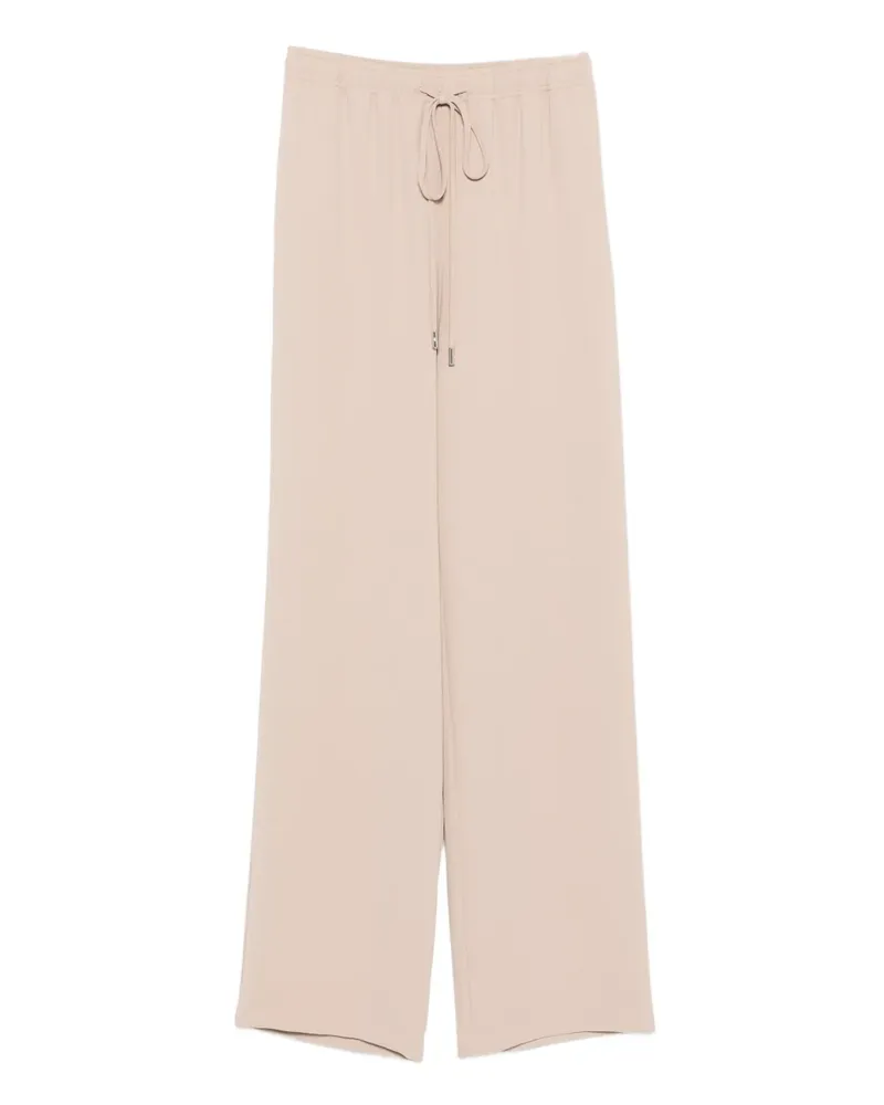 Ermanno Scervino Wide-Leg-Hose mit Kordelzug - Nude Nude