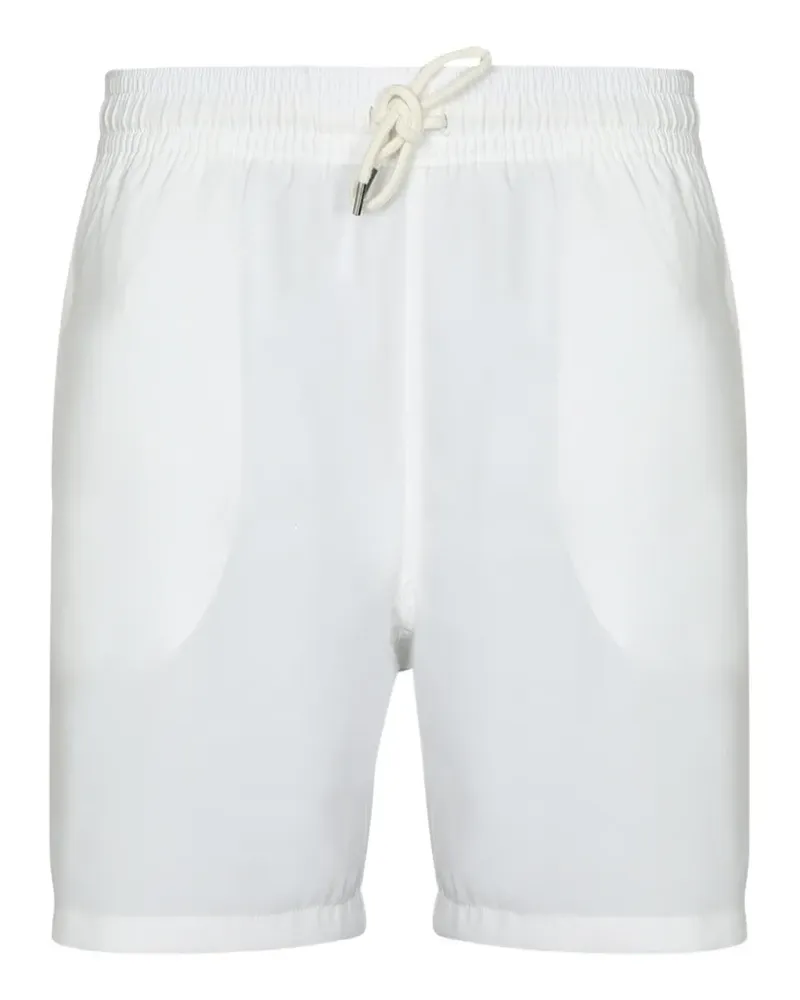 Ralph Lauren Badeshorts mit Polo Pony-Stickerei - Weiß Weiß