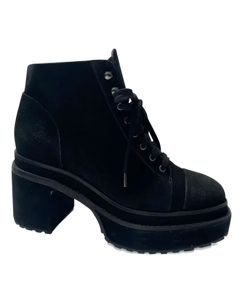 Cult Gaia lace-up platform ankle boots - Schwarz Schwarz
