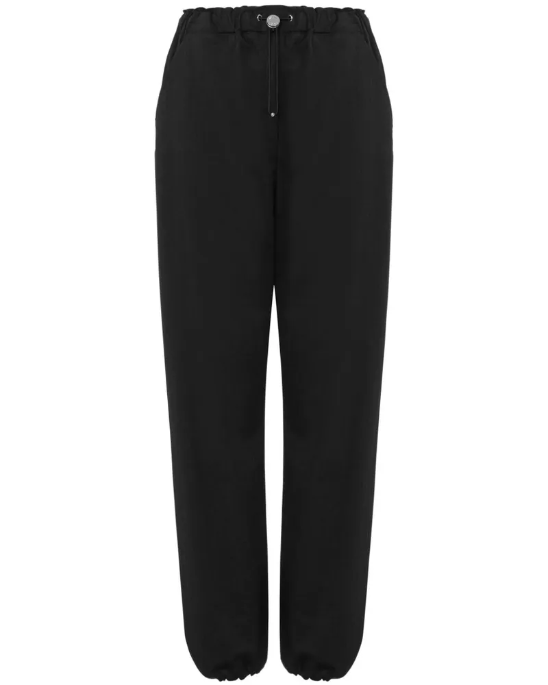 Moschino Jogginghose mit elastischen Bündchen - Schwarz Schwarz