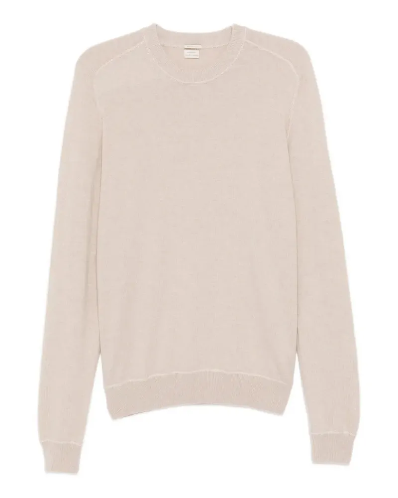 Massimo Alba Kane pure cashmere crew neck jumper - Nude Nude