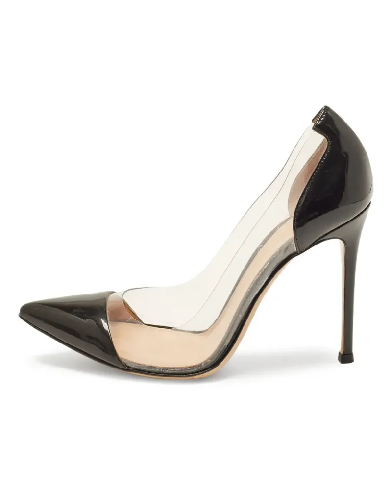 Gianvito Rossi Plexi Pumps - Schwarz Schwarz