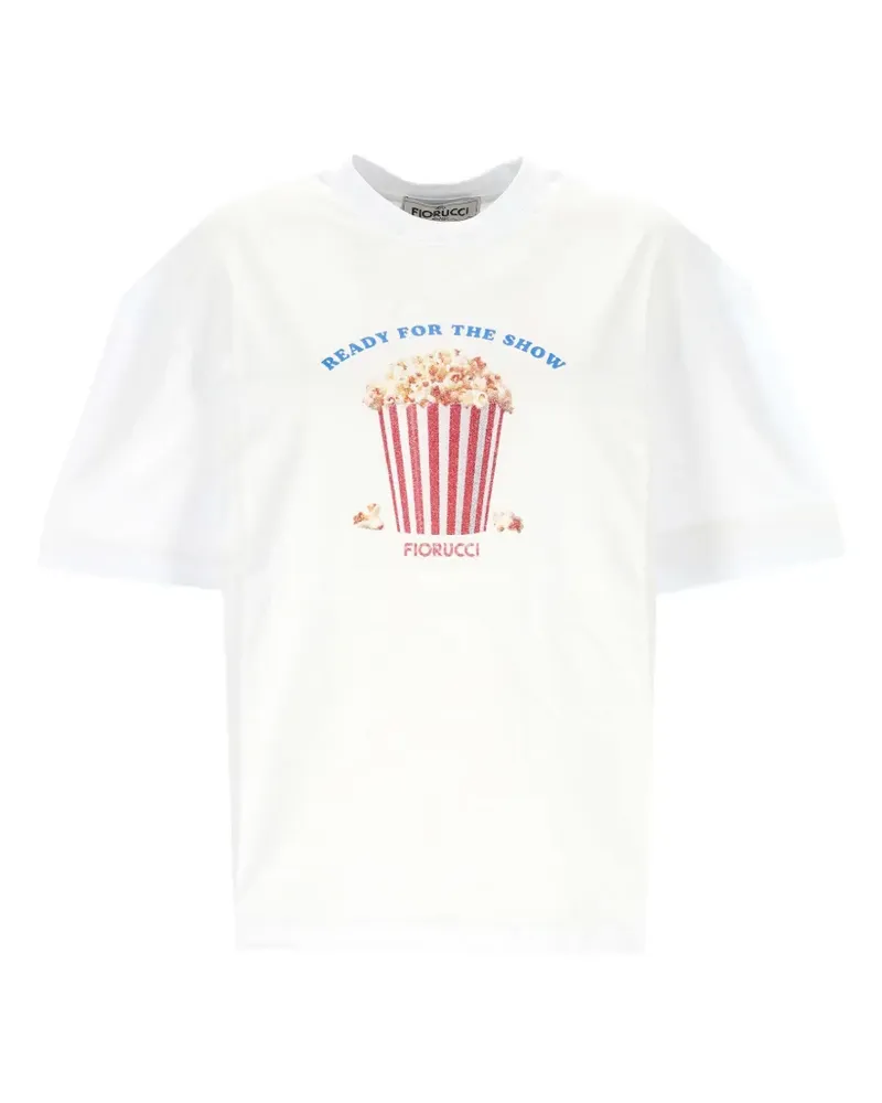 Fiorucci graphic-print T-shirt - Weiß Weiß