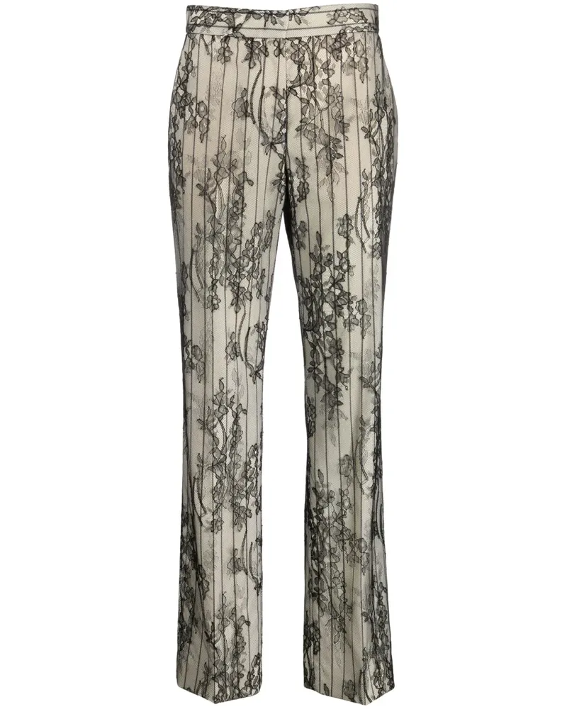 Moschino Hose mit geradem Bein - Schwarz Schwarz