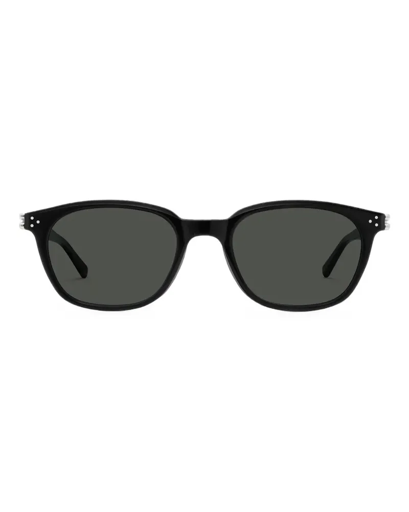 Gentle Monster Eckige Jasmin 01 Sonnenbrille - Schwarz Schwarz