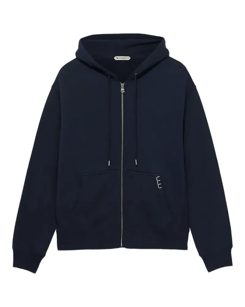 J.W.Anderson Kapuzenjacke in Marineblau Blau