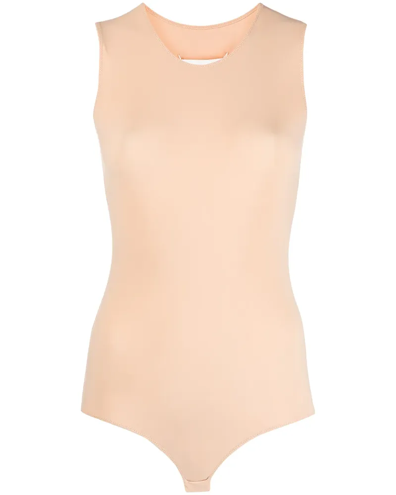 Maison Margiela Ärmelloser Body - Nude Nude