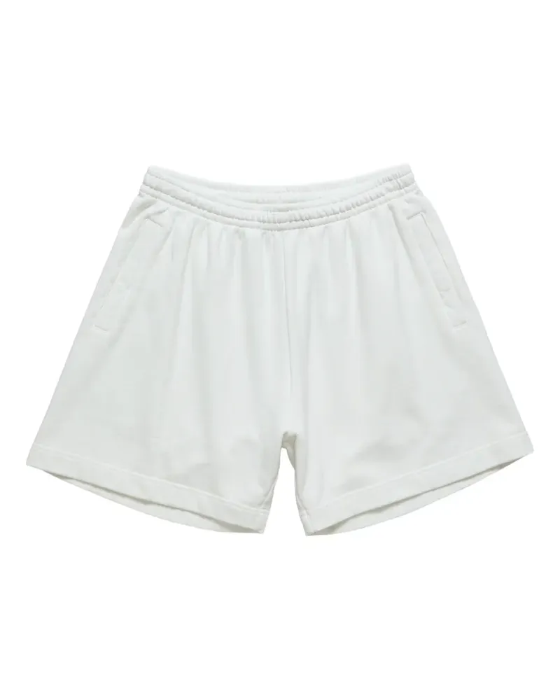 Acne Studios Shorts mit Logo-Patch - Weiß Weiß