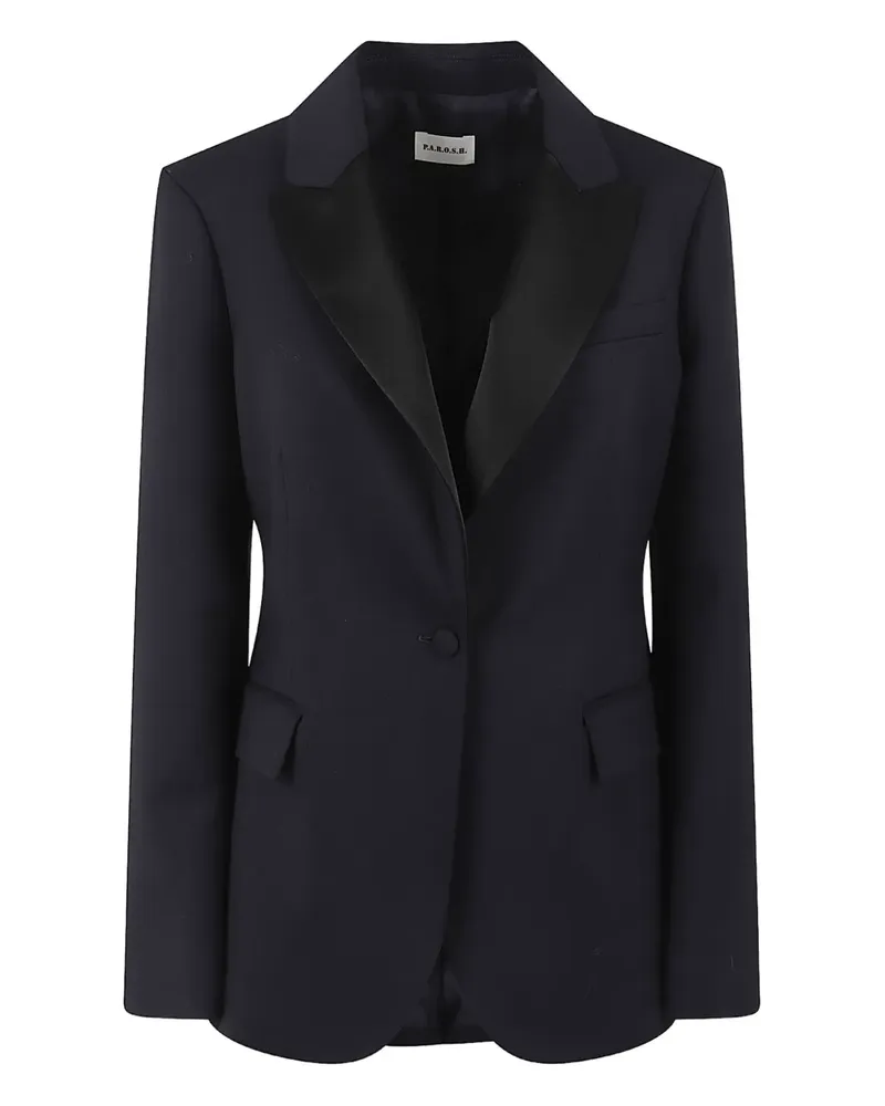 P.A.R.O.S.H. P.A.R.O H. single-breasted blazer - Blau Blau