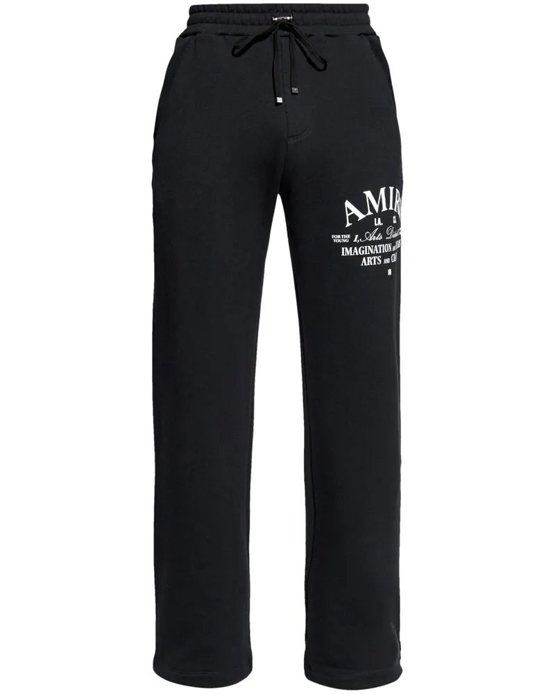 Amiri Jogginghose mit Logo-Print - Schwarz Schwarz