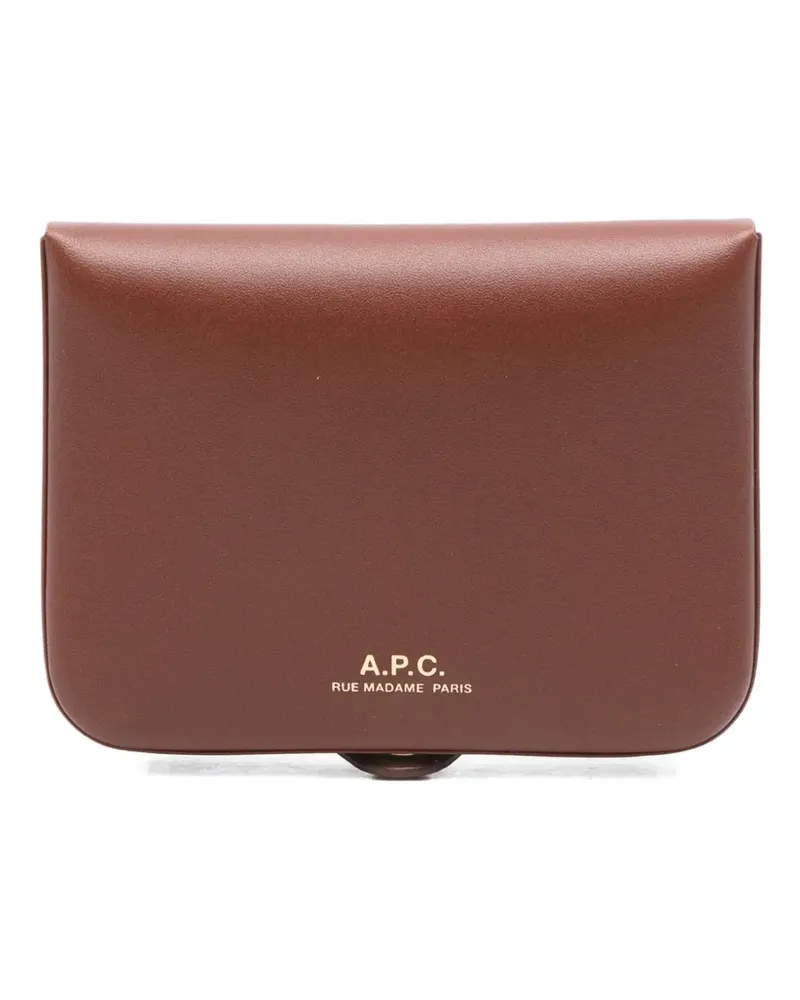 A.P.C. Josh Portemonnaie - Braun Braun