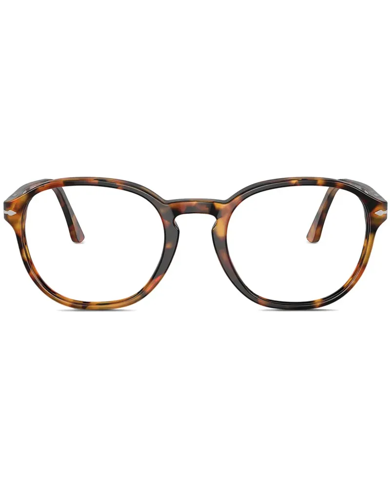 Persol Brille in Schildpattoptik - Braun Braun