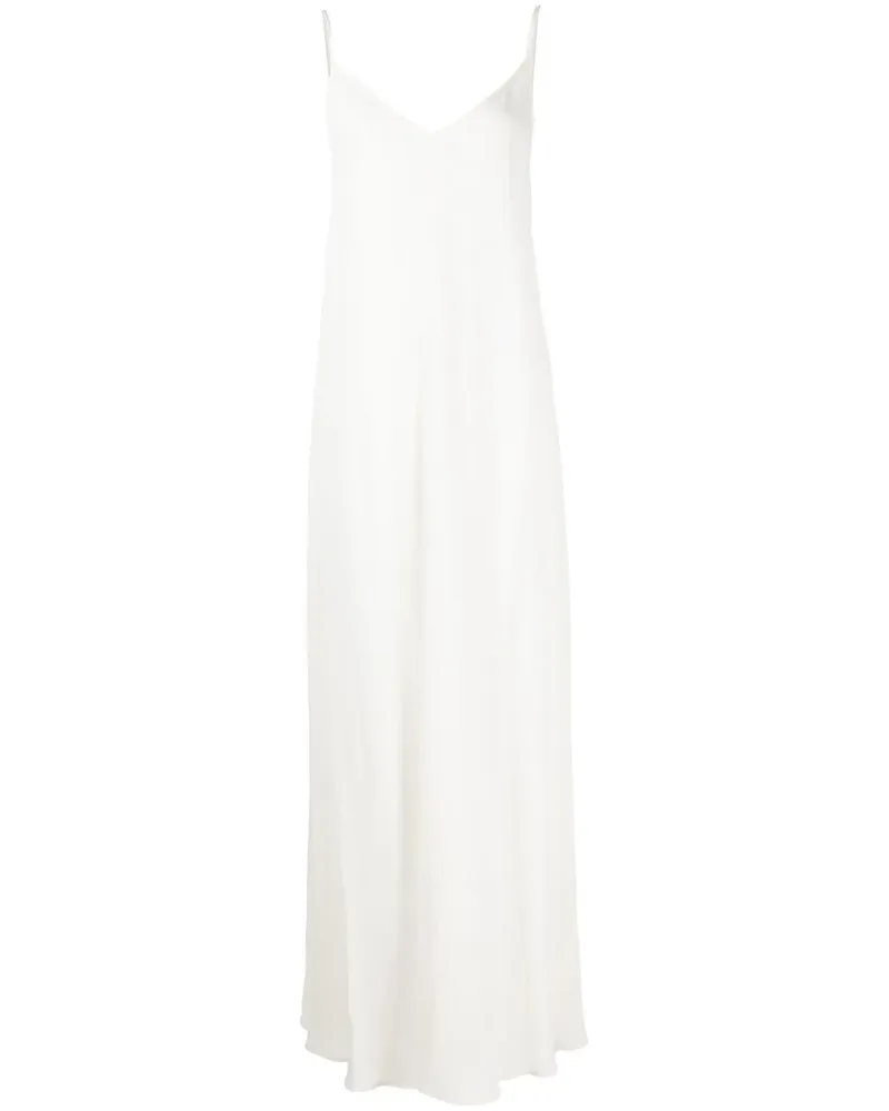 VOZ Camisole-Kleid mit schmalen Trägern - Weiß Weiß