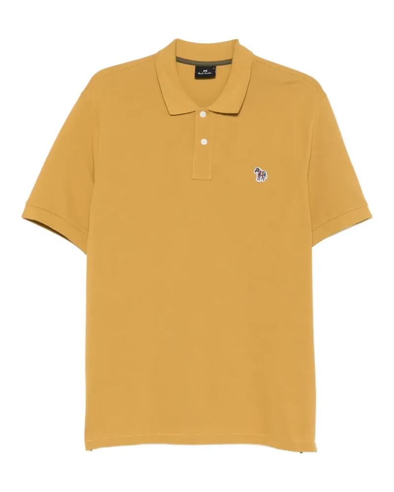 Paul Smith Poloshirt mit Zebra-Patch - Gelb Gelb