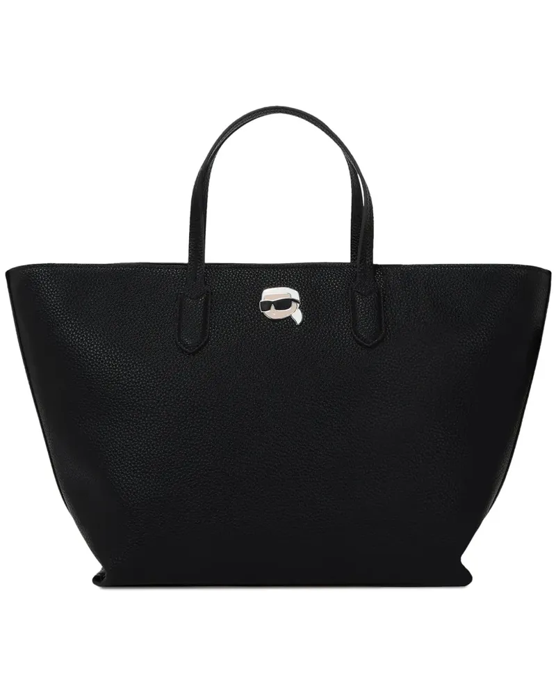 Karl Lagerfeld Ikon' Schultertasche - Schwarz Schwarz