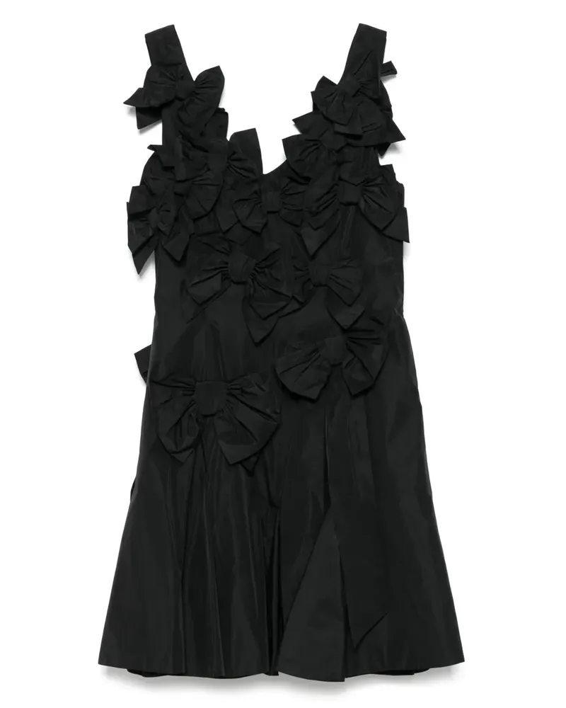 Viktor & Rolf Minikleid mit Schleife - Schwarz Schwarz