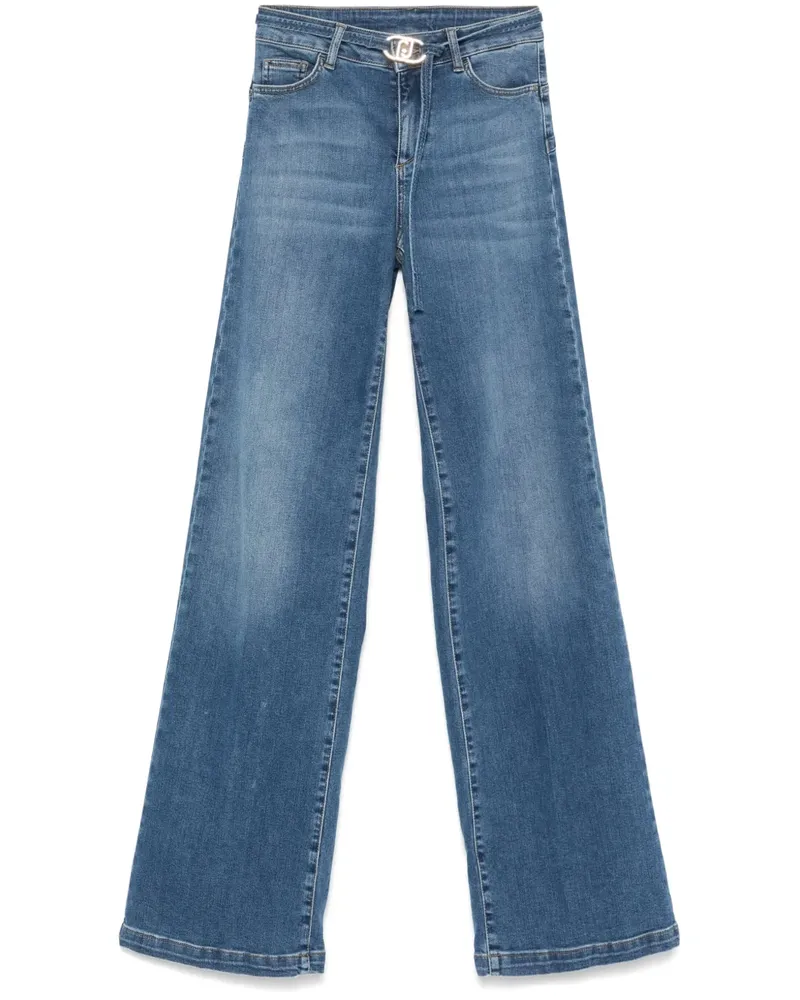 Liu Jo Jeans mit Gürtel - Blau Blau