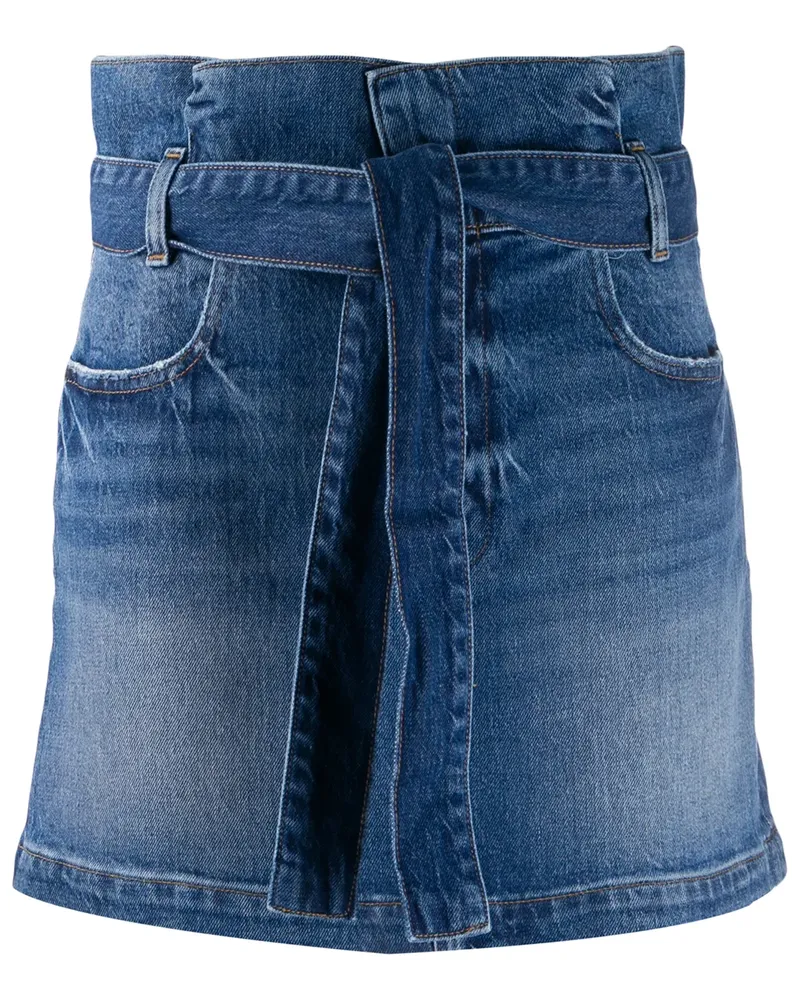 Frame Denim Paperbag-Rock - Blau Blau