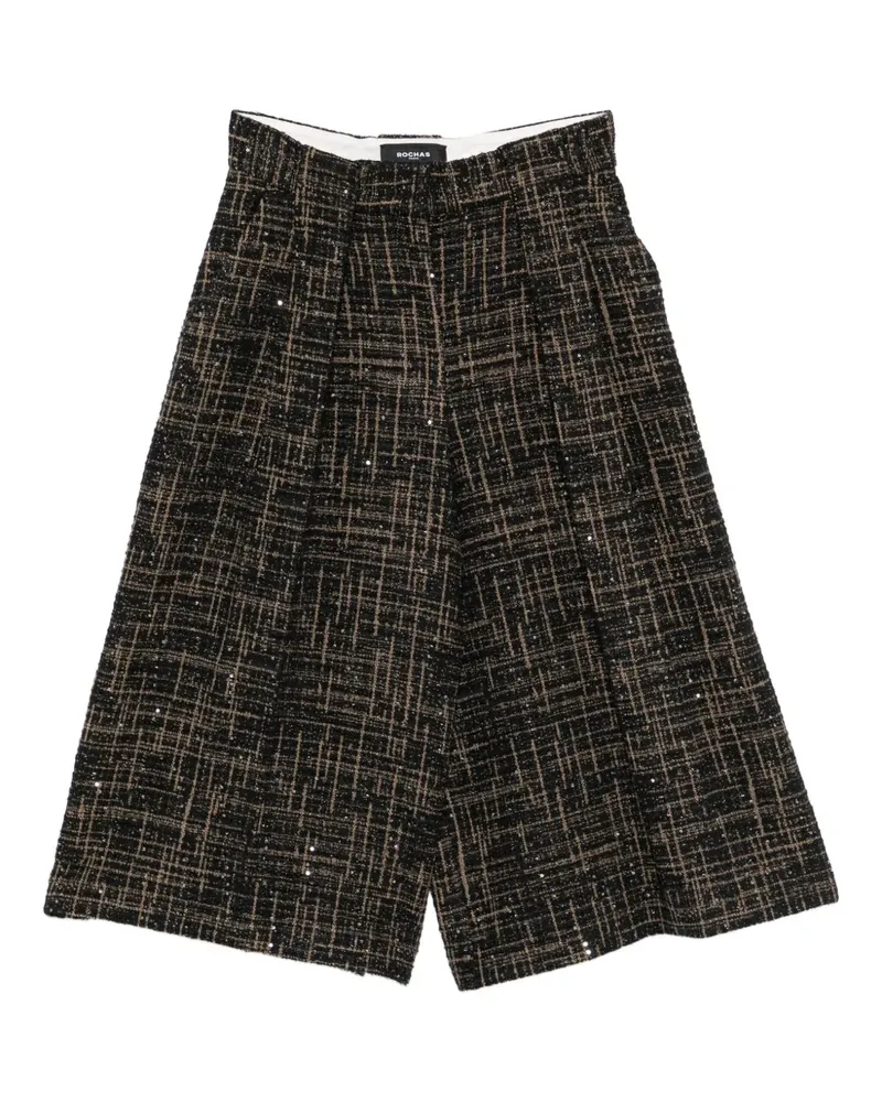 Rochas Hose mit Pailletten - Schwarz Schwarz