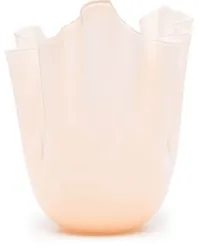 Venini Skulpturale Fazzoletto Vase (24cm Rosa